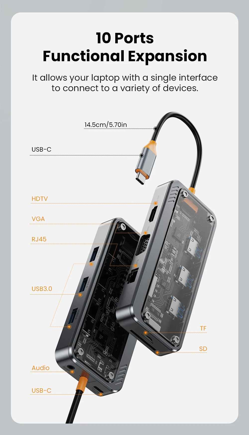 10 in 1 Hub Pro - herk