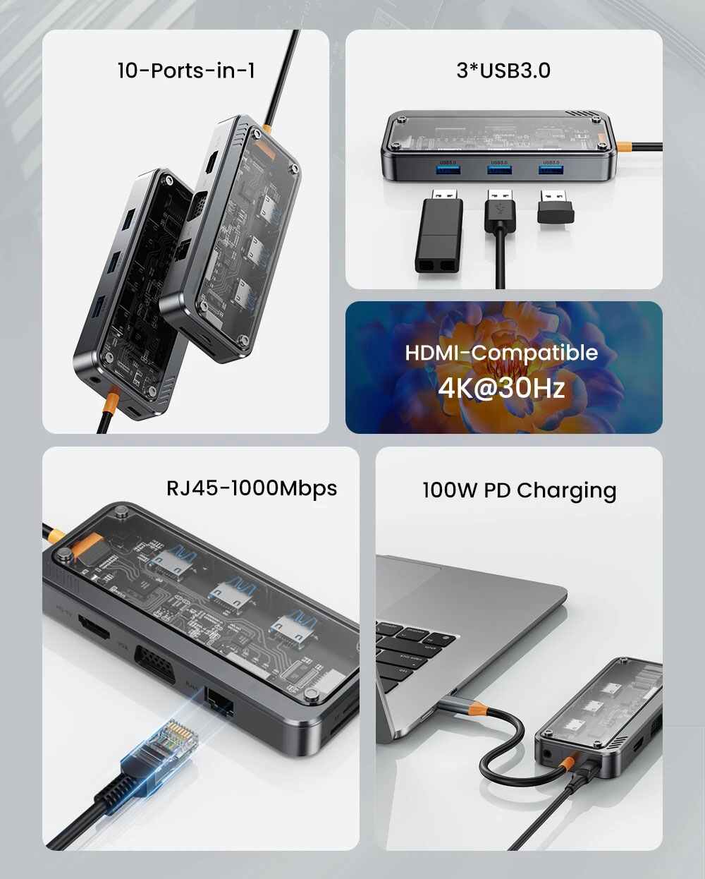 10 in 1 Hub Pro - herk