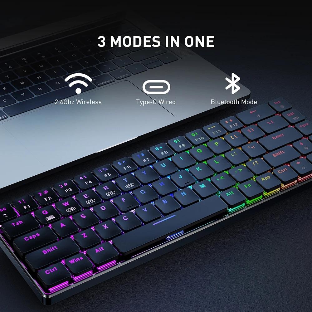 69 Key RGB Bluetooth Keyboard - herk