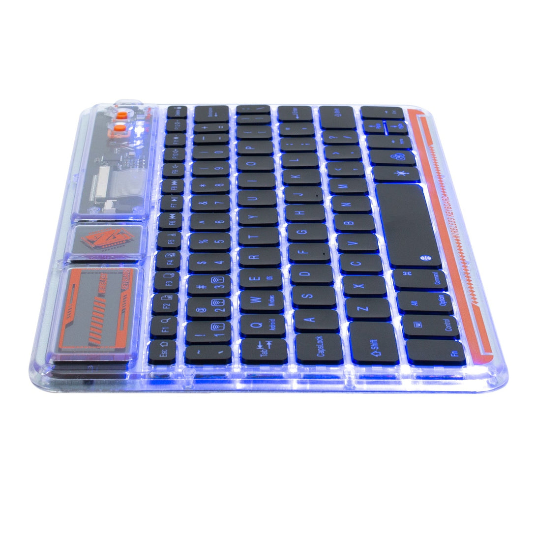 Transparent Bluetooth Backlit Keyboard - Xyber Mini PC 