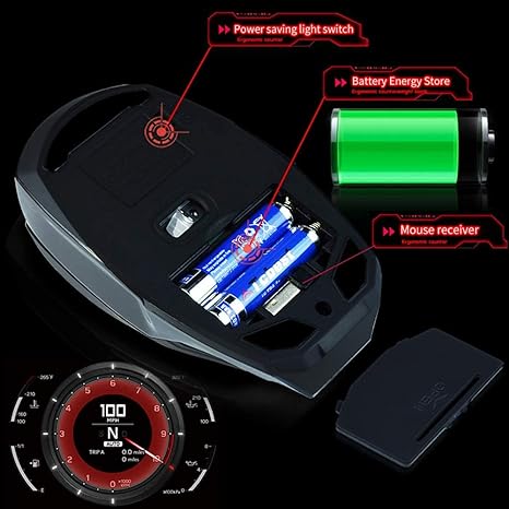 Wireless Silent Mouse - Xyber Mini PC 